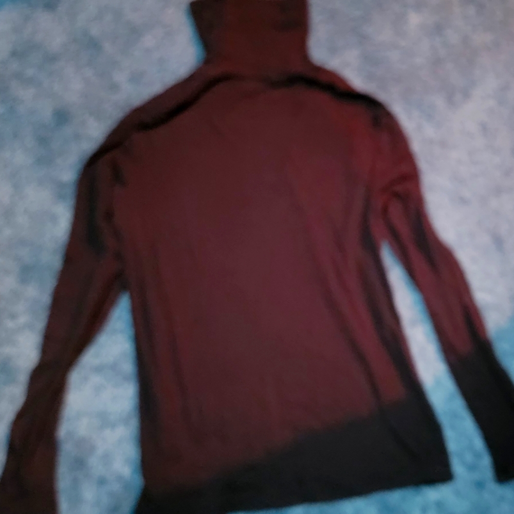 Long sleeve black turtleneck shirt